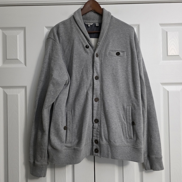Ted Baker Men's Cardigan, Light Gray, Size 7 (US 3XL) - Picture 1 of 7